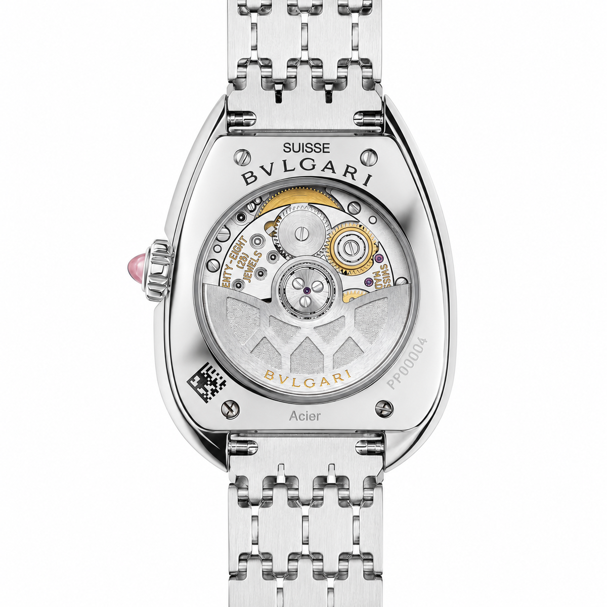 BVLGARI Serpenti Seduttori Automatic Watch, Stainless steel