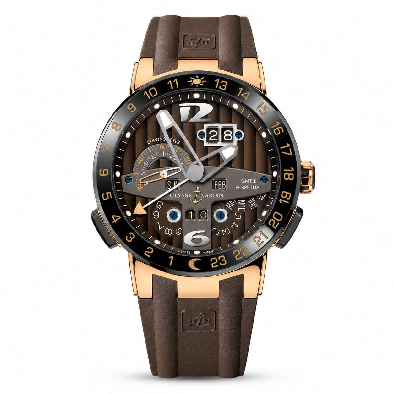ULYSSE NARDIN El Toro Perpetual Calendar “Limited Editions” Brown Strap