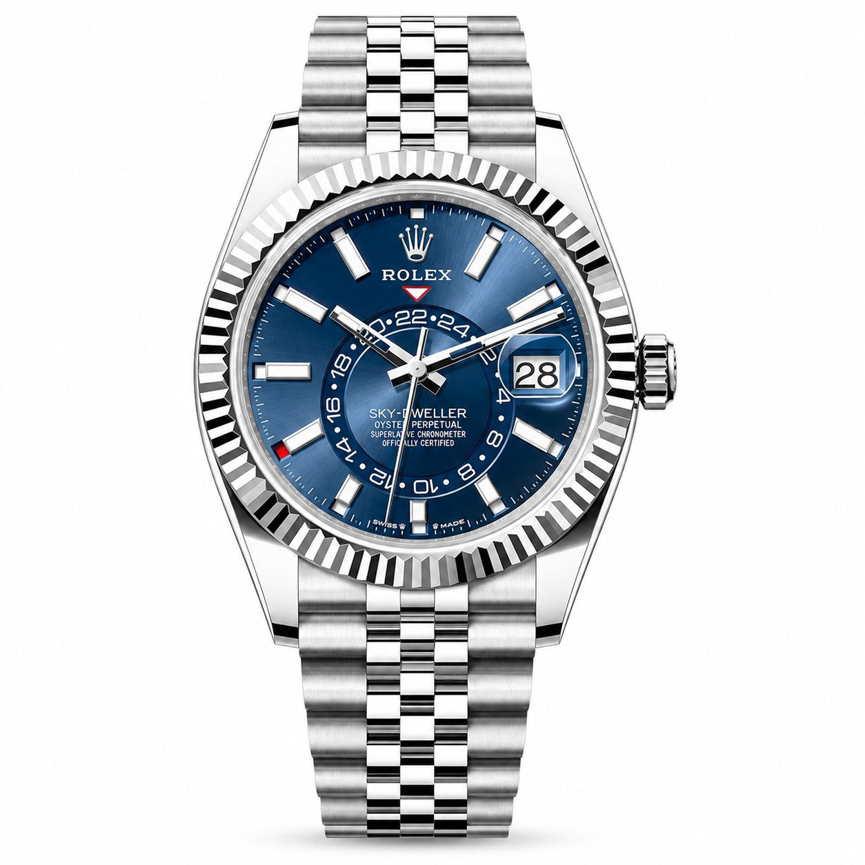 ROLEX Oyster Perpetual Sky-Dweller 42, Blue Dial