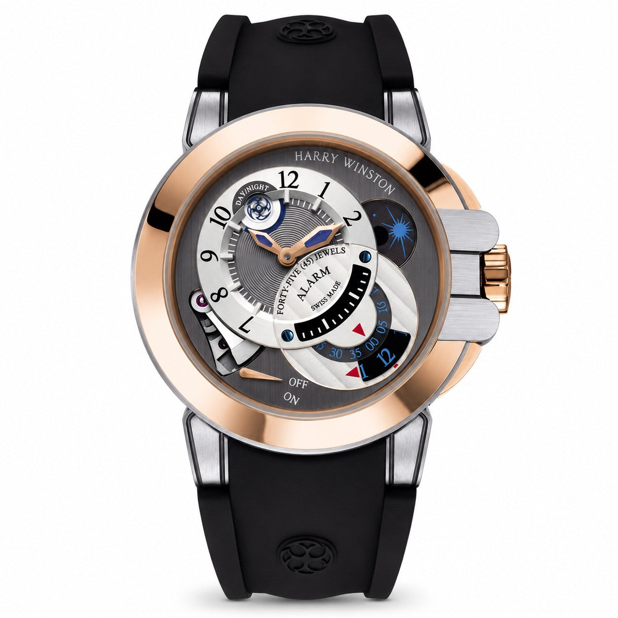 HARRY WINSTON Ocean Excenter Alarm