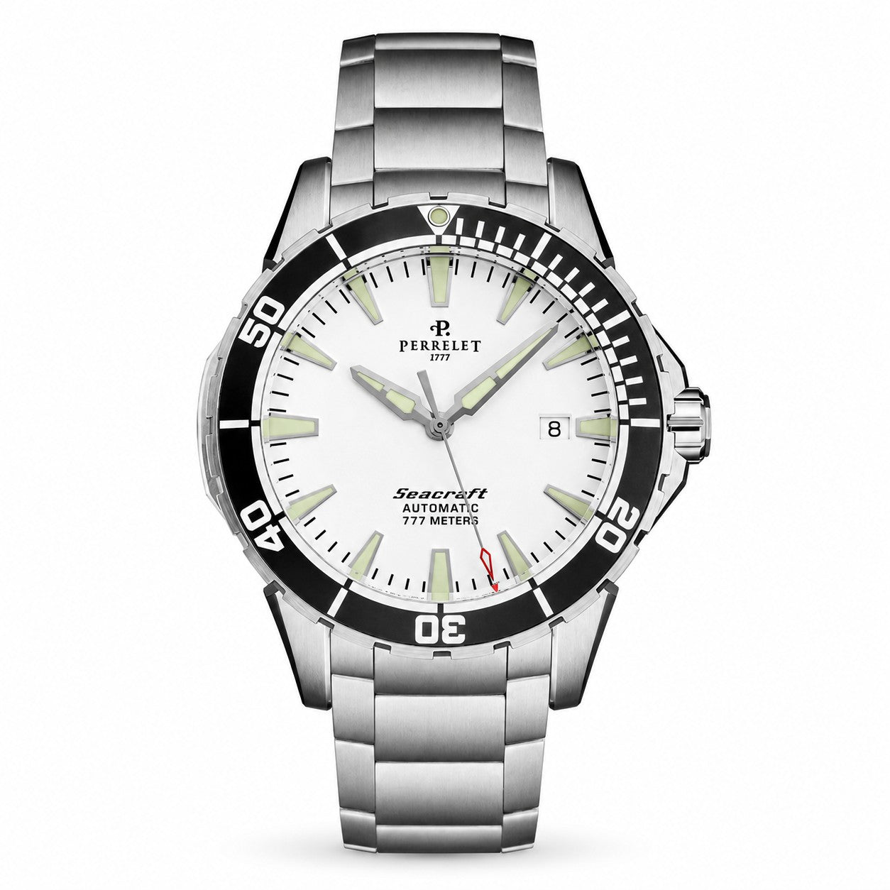 PERRELET Seacraft Diver Automatic, White dial