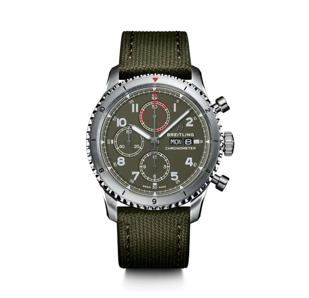 BREITLING Aviator 8 Chronograph 43 Curtiss Warhawk