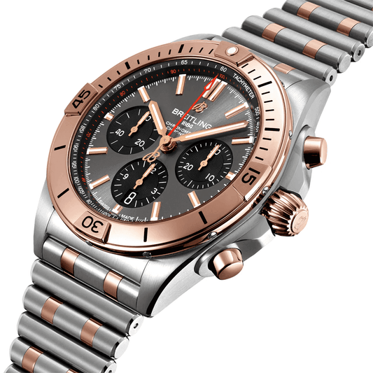 BREITLING Chronomat B01 42mm Automatic Men's Watch UB0134101B1U1 - Classic Kaf