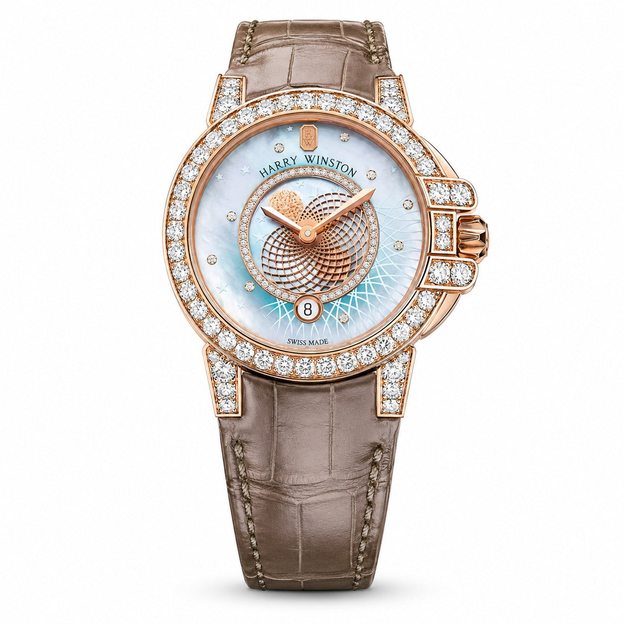 HARRY WINSTON Ocean Moon Phase, 36mm