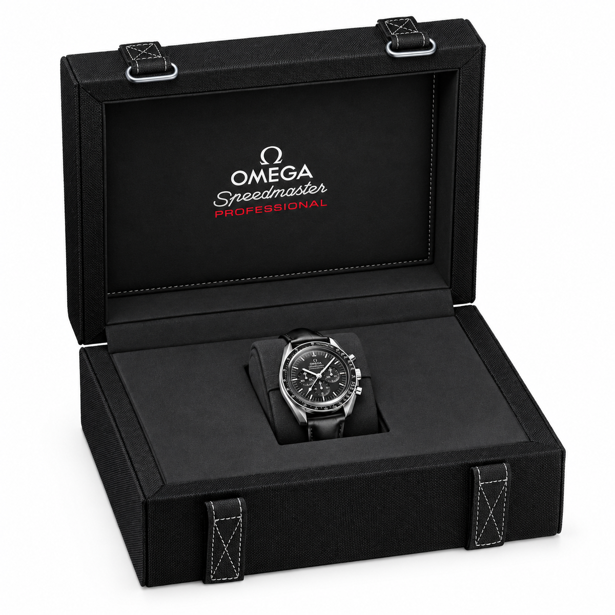 OMEGA Speedmaster Moonwatch Black Leather 31032425001002