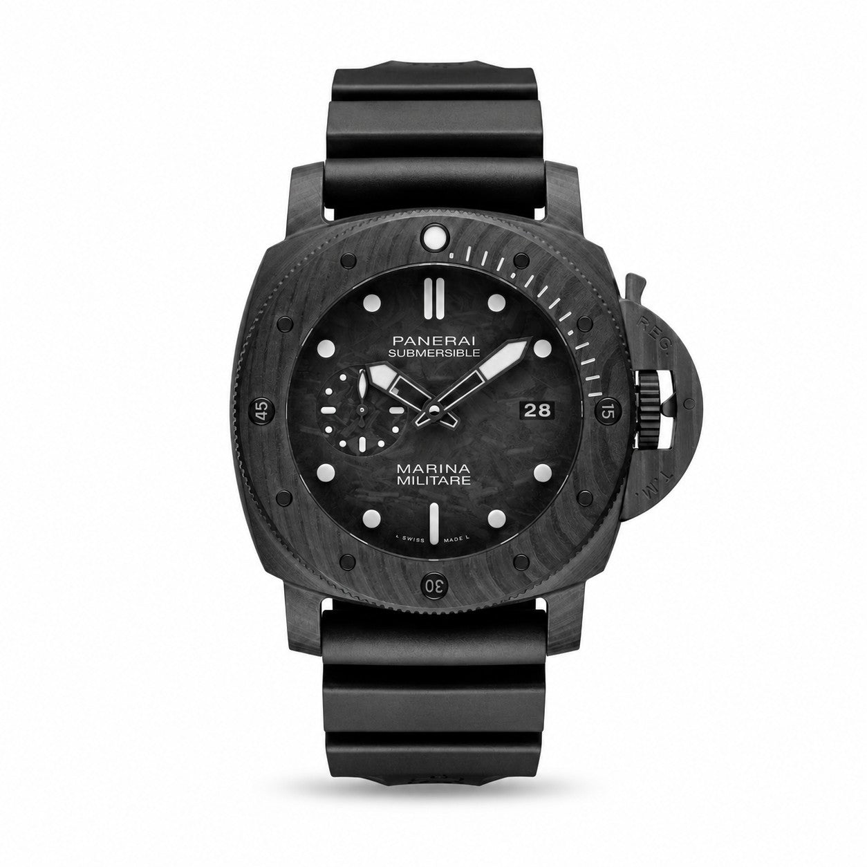 Black Panerai watch