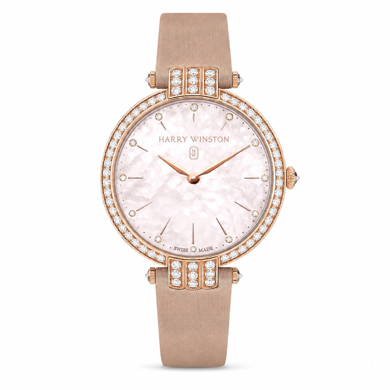 HARRY WINSTON Premier, Satin Strap, 36mm