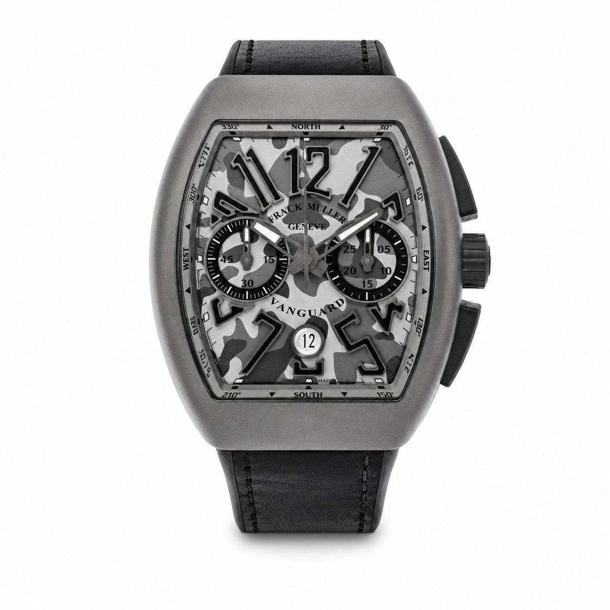 FRANCK MULLER Vanguard Camouflage Chronograph, Titanium