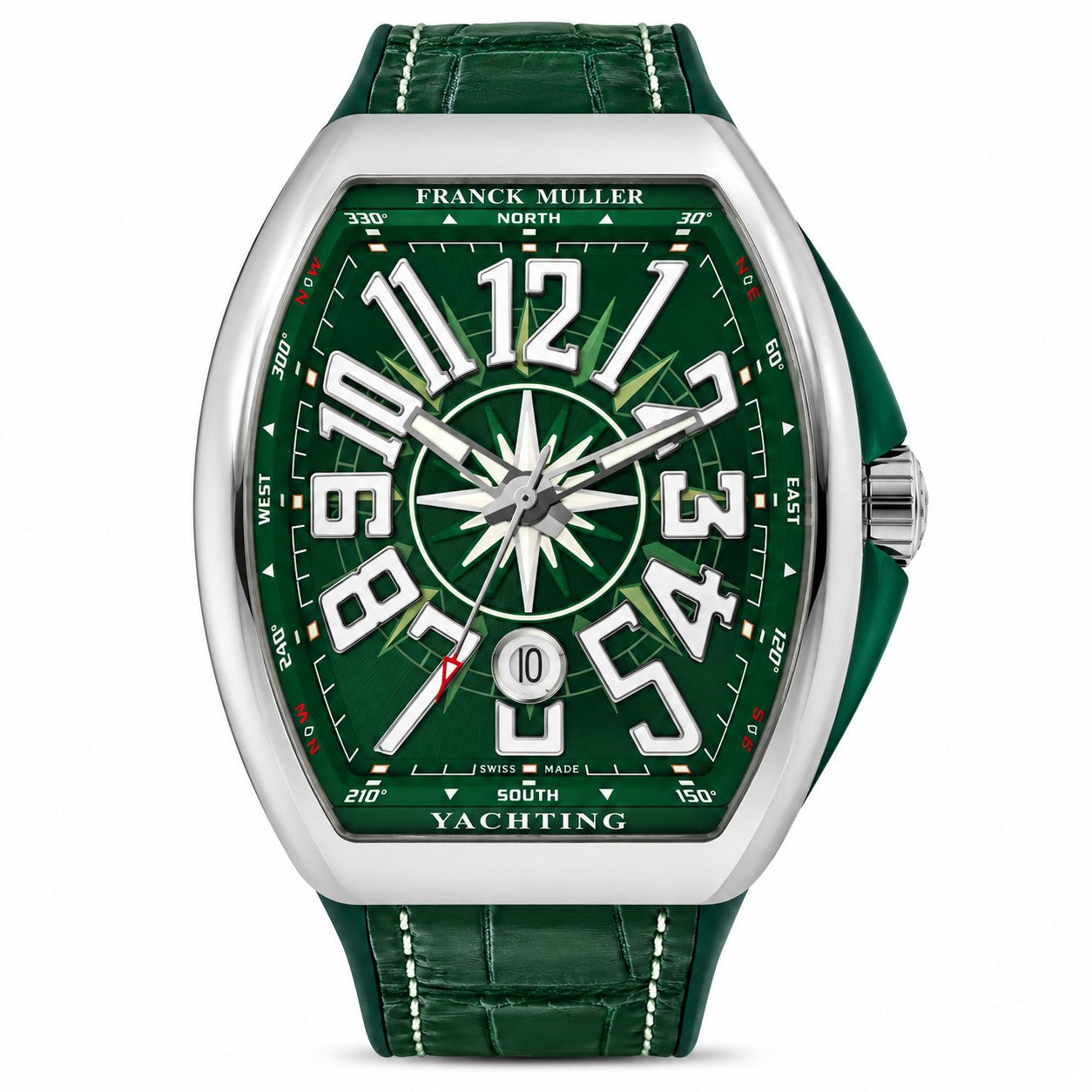 FRANCK MULLER Vanguard Yachting Automatic, Green Marine-inspired dial