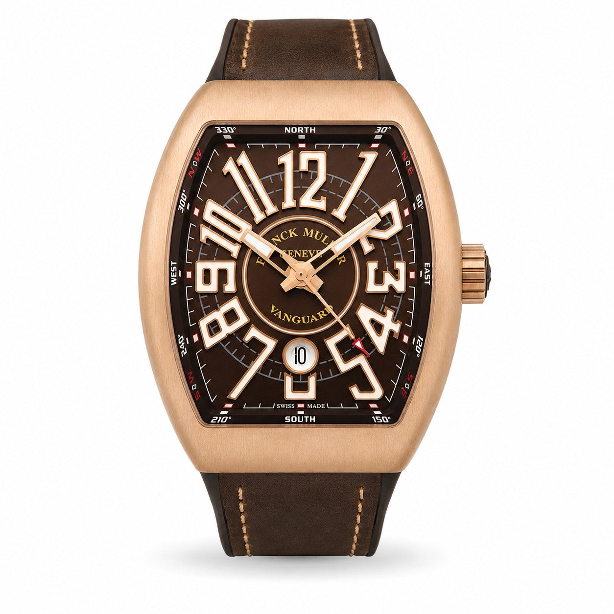 FRANCK MULLER Vanguard, Bronze, Brown dial