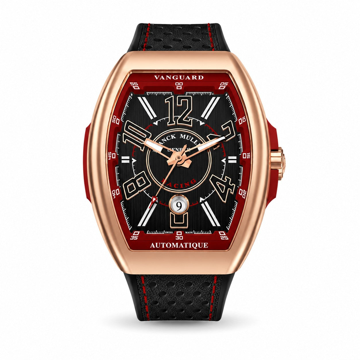 FRANCK MULLER Vanguard Racing Inspired Dial, Red lining