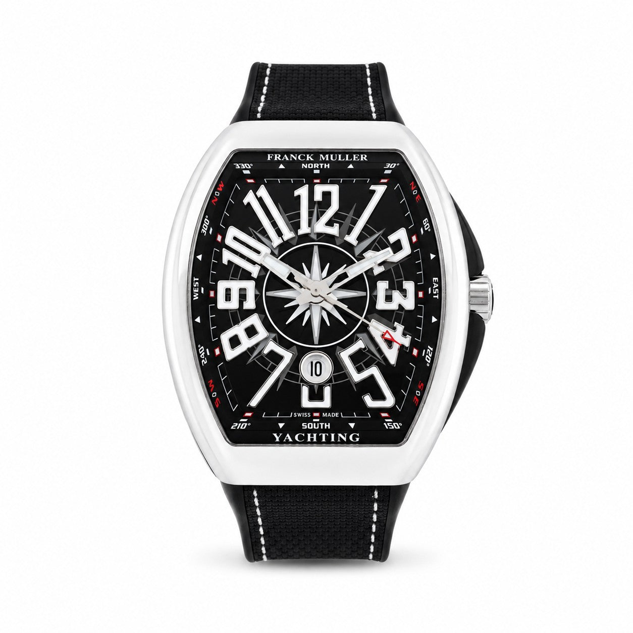FRANCK MULLER Vanguard Yachting, Stainless steel, Black dial