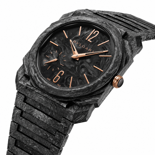 BVLGARI Octo Finissimo Watch, Carbon