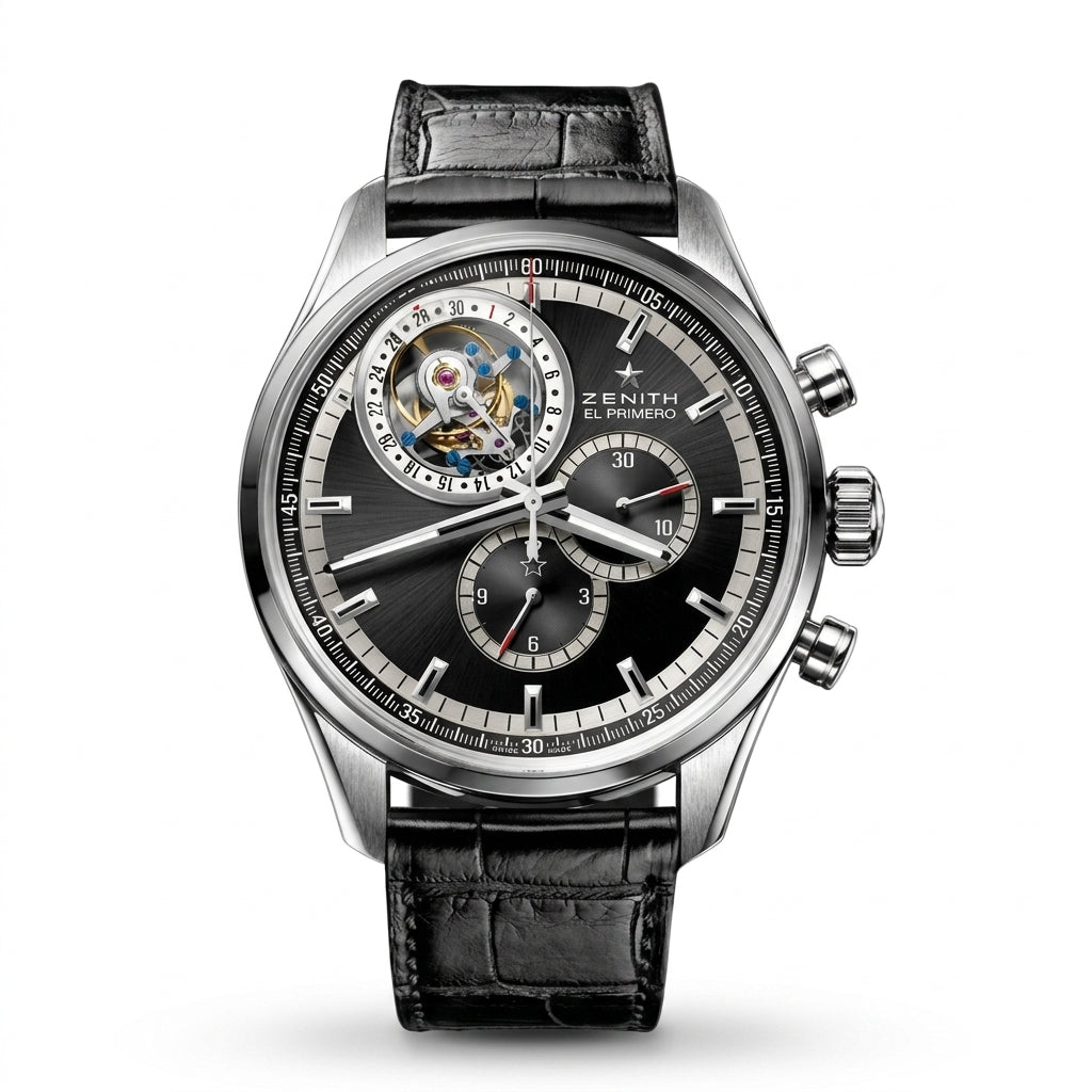ZENITH - El Primero Tourbillon Chronograph Mens