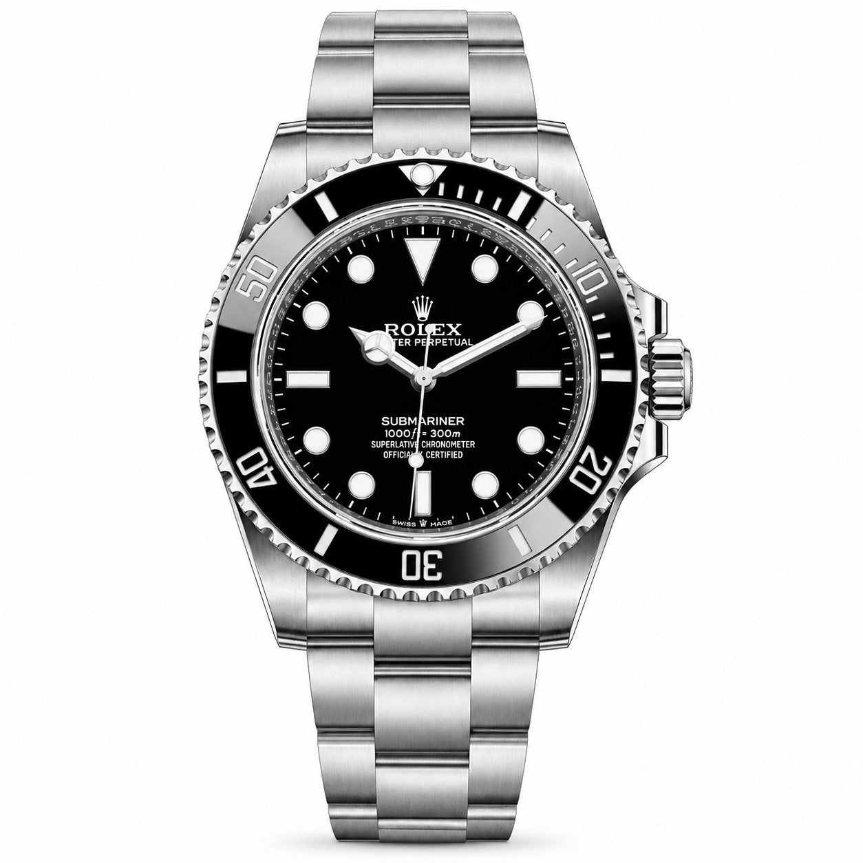 ROLEX Oyster Perpetual Submariner 41, Black Dial Black Bezel