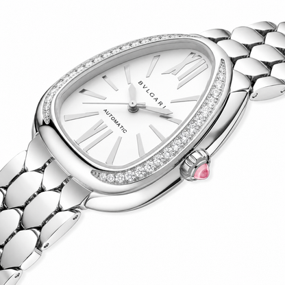 BVLGARI Serpenti Seduttori Automatic Watch, Stainless steel