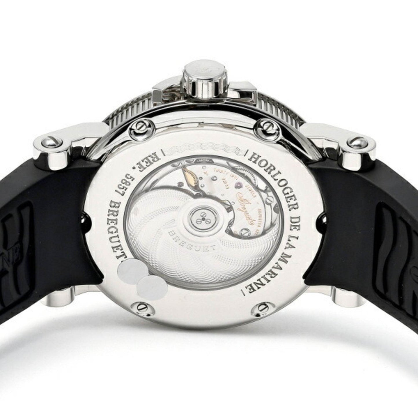 Breguet Marine GMT Silver Dial Men's Watch - Classic Kaf