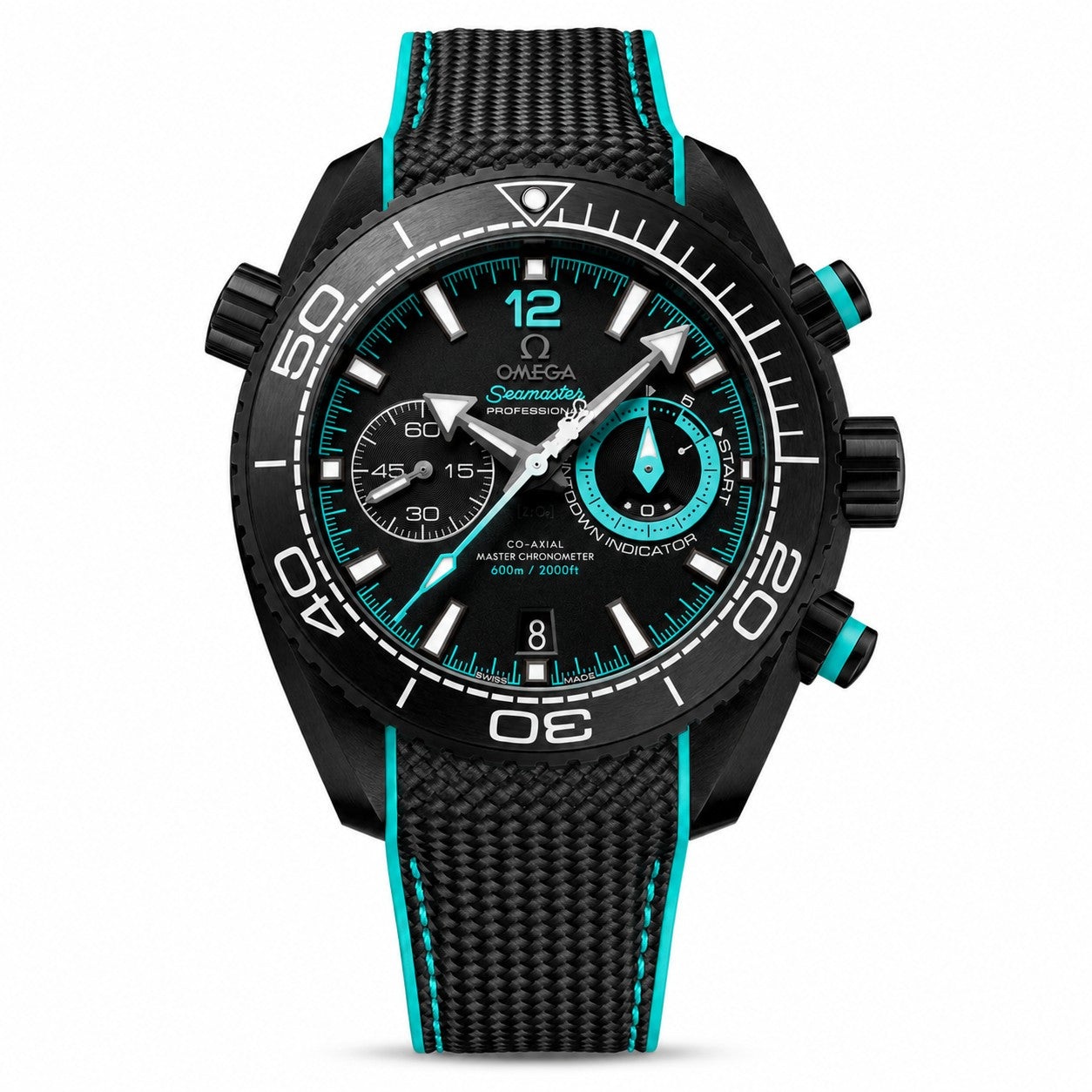 OMEGA Seamaster Planet Ocean 600m, "ETNZ" Deep Black