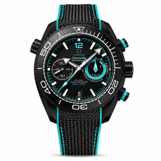OMEGA Seamaster Planet Ocean 600m, "ETNZ" Deep Black