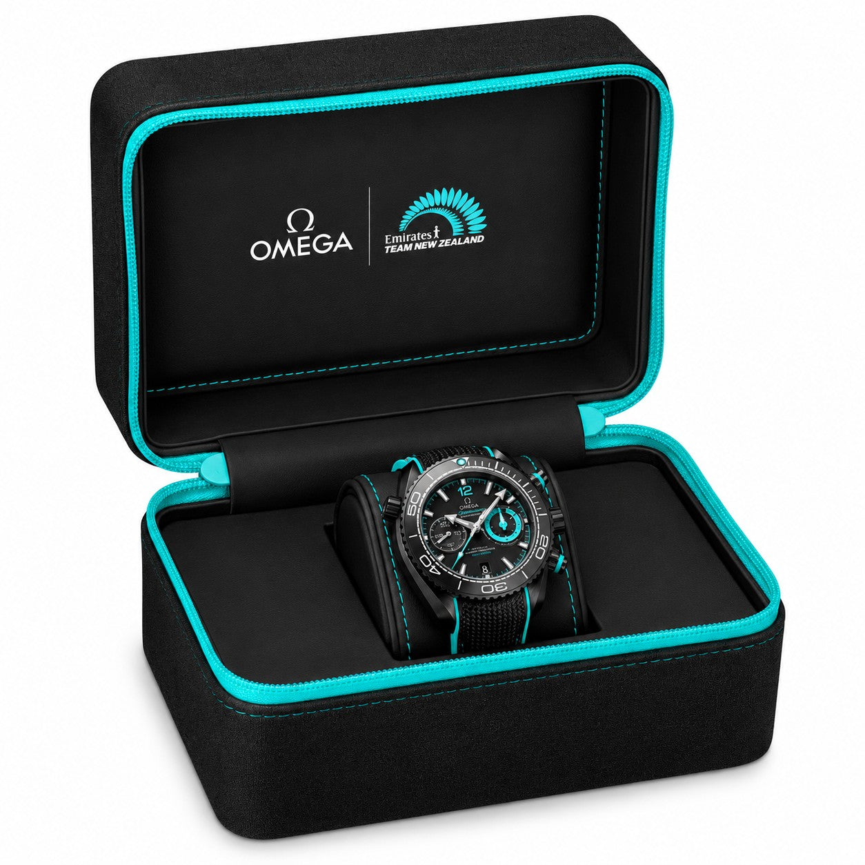 OMEGA Seamaster Planet Ocean 600m, "ETNZ" Deep Black