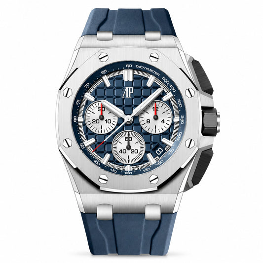 AUDEMARS PIGUET Royal Oak Offshore Self-winding Chronograph, Bold Blue, Titanium
