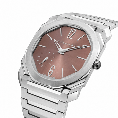 BVLGARI Octo Finissimo Watch, Pink dial