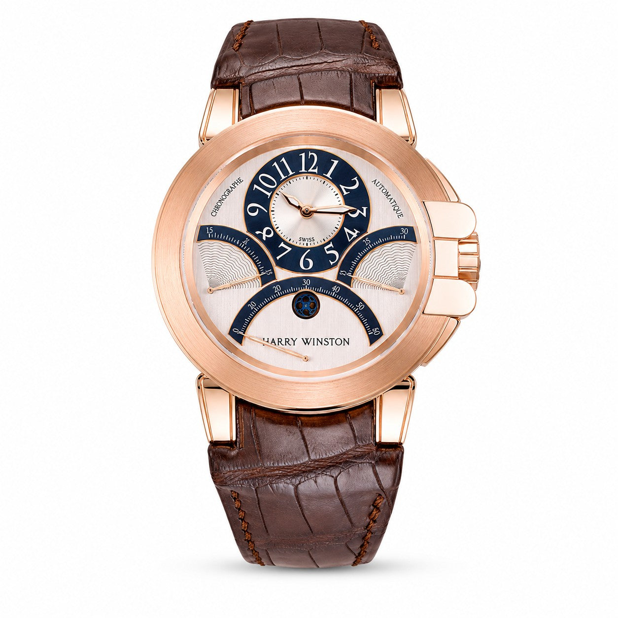 HARRY WINSTON Ocean Triple Retrograde Chronograph
