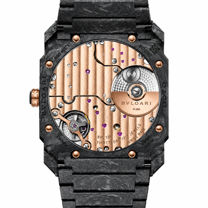BVLGARI Octo Finissimo Watch, Carbon