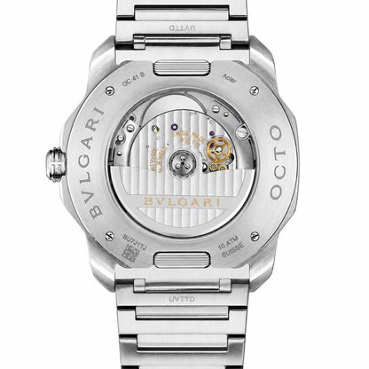 BVLGARI Octo Roma Automatic Watch, Grey Dial