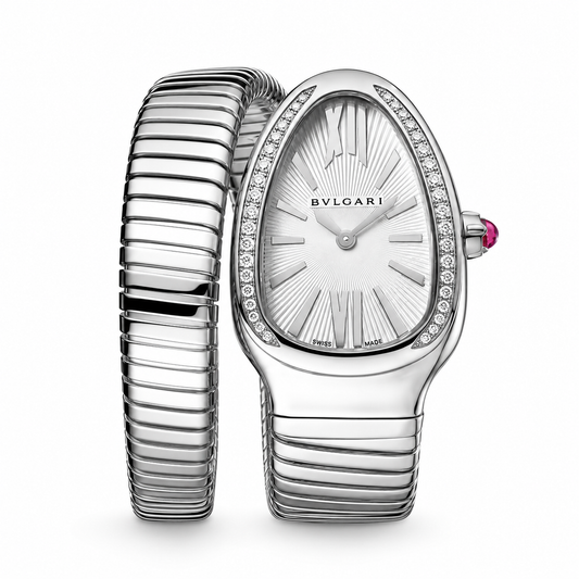 BVLGARI Serpenti Tubogas Watch, Stainless steel