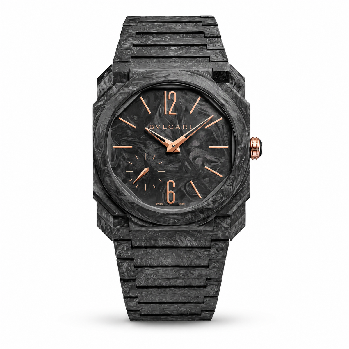 BVLGARI Octo Finissimo Watch, Carbon