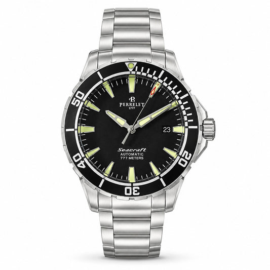 PERRELET Seacraft Diver Automatic, Black dial