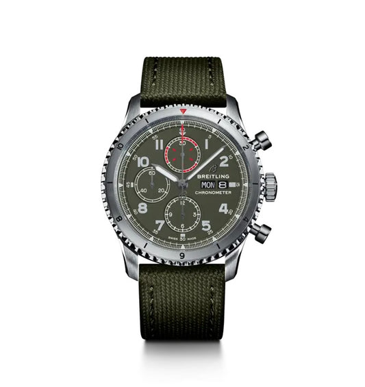 BREITLING Aviator 8 Chronograph 43 Curtiss Warhawk