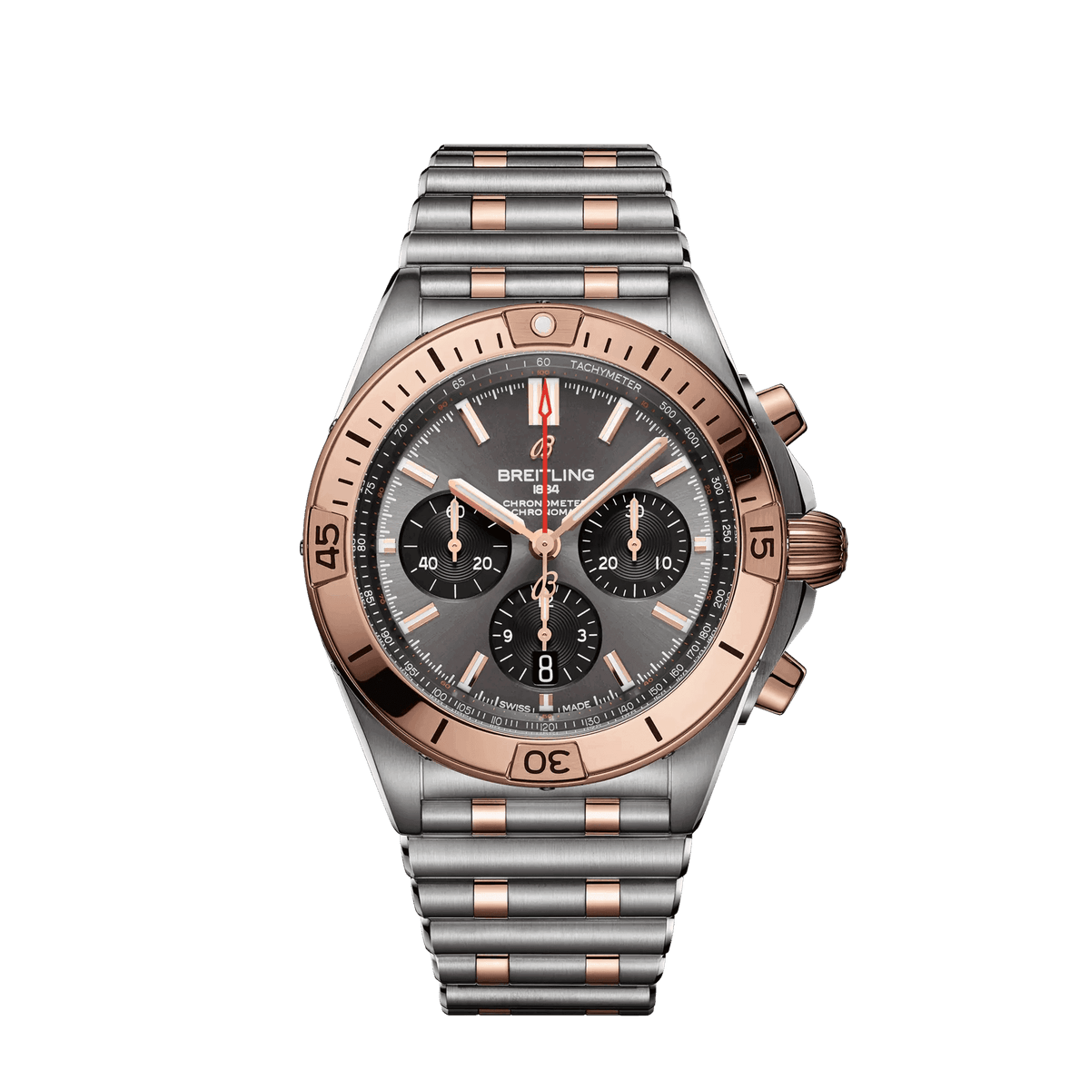 BREITLING Chronomat B01 42mm Automatic Men's Watch UB0134101B1U1 - Classic Kaf