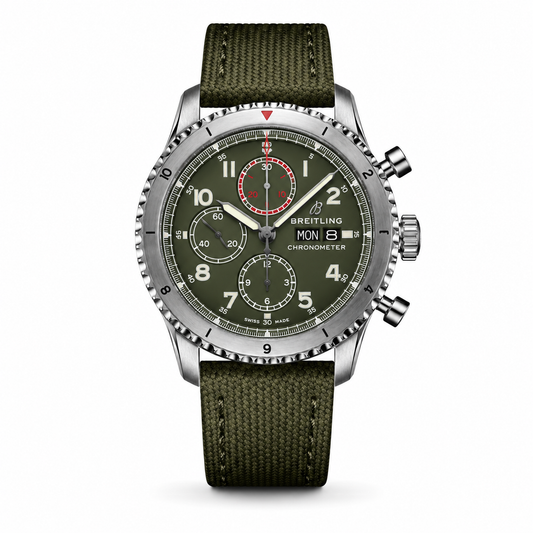 BREITLING Aviator 8 Chronograph 43 Curtiss Warhawk