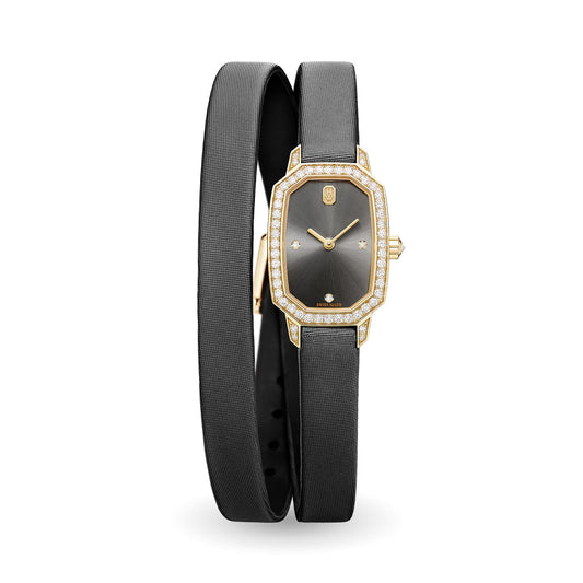 HARRY WINSTON Emerald, Anthracite gray