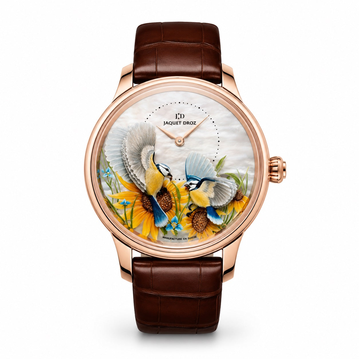 JAQUET-DROZ Les Ateliers d’Art Petite Heure Minute Relief “Limited Editions”