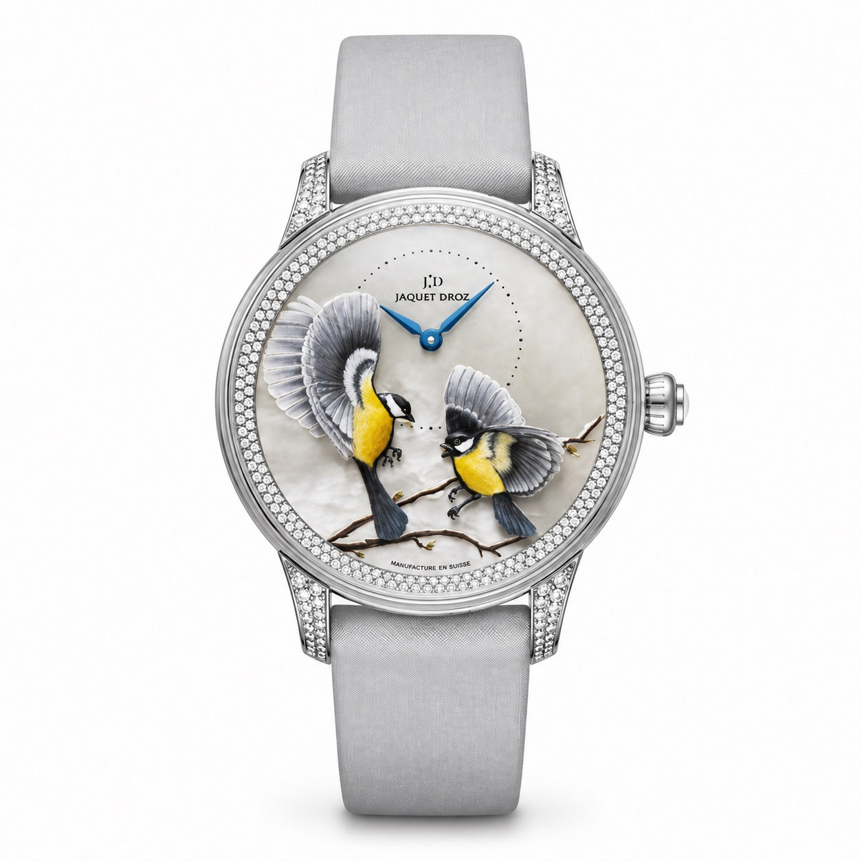 JAQUET-DROZ Les Ateliers d’Art Petite Heure Minute Relief “Limited Editions”