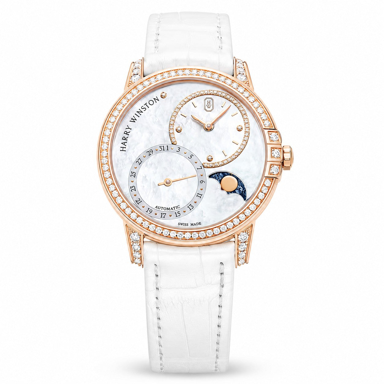 HARRY WINSTON Midnight Date Moon Phase Automatic, 36mm