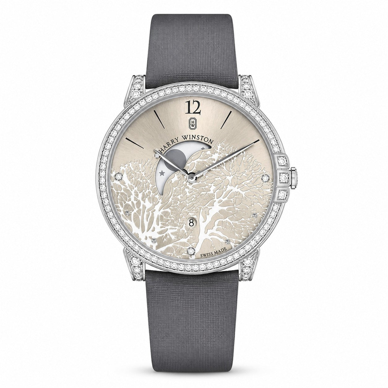 HARRY WINSTON Midnight Moon Phase, 39mm
