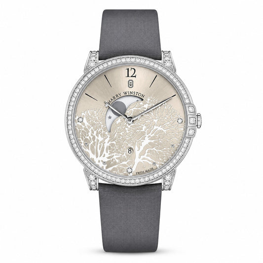 HARRY WINSTON Midnight Moon Phase, 39mm