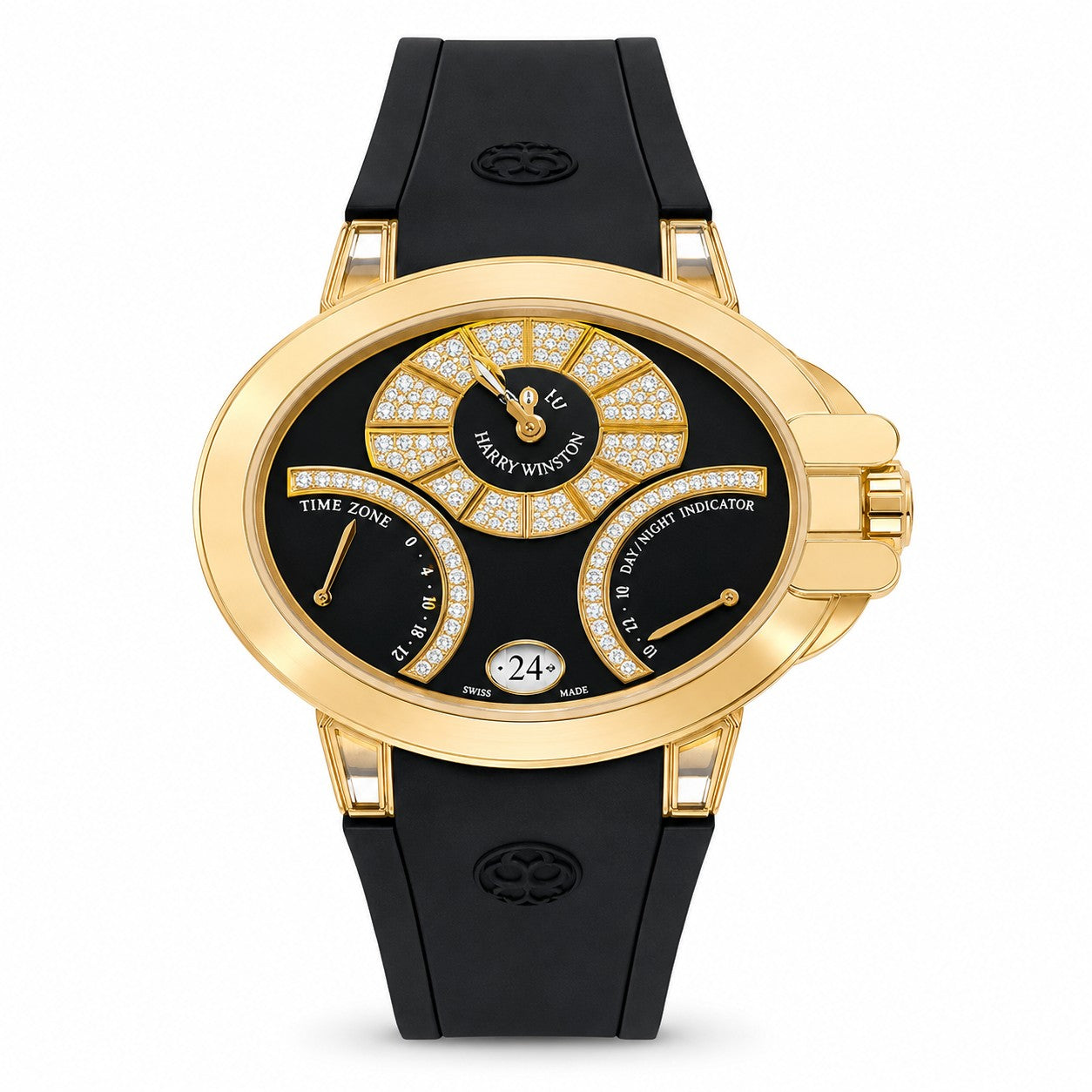 HARRY WINSTON Ocean Lady Biretrograde