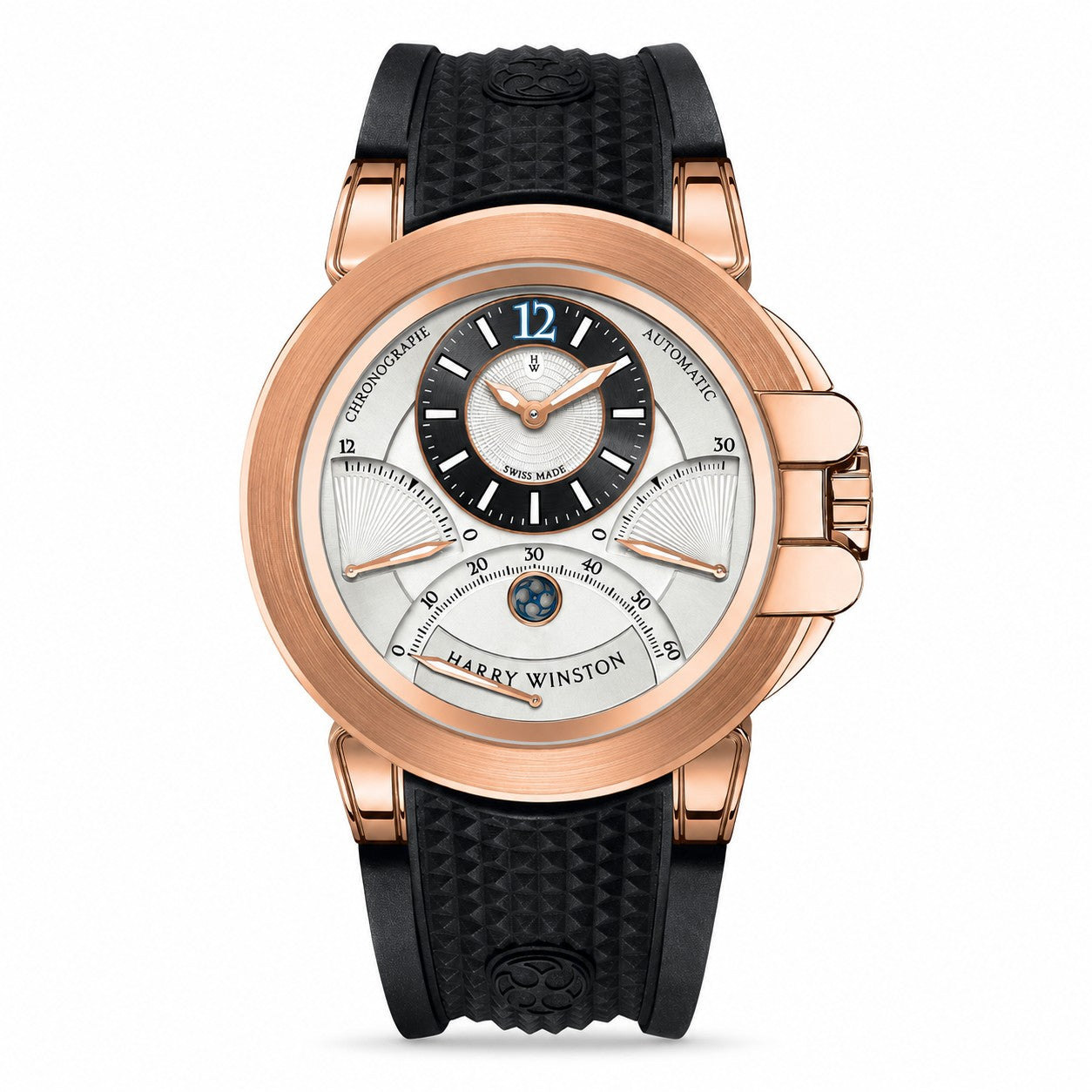 HARRY WINSTON Ocean Triple Retrograde Chronograph