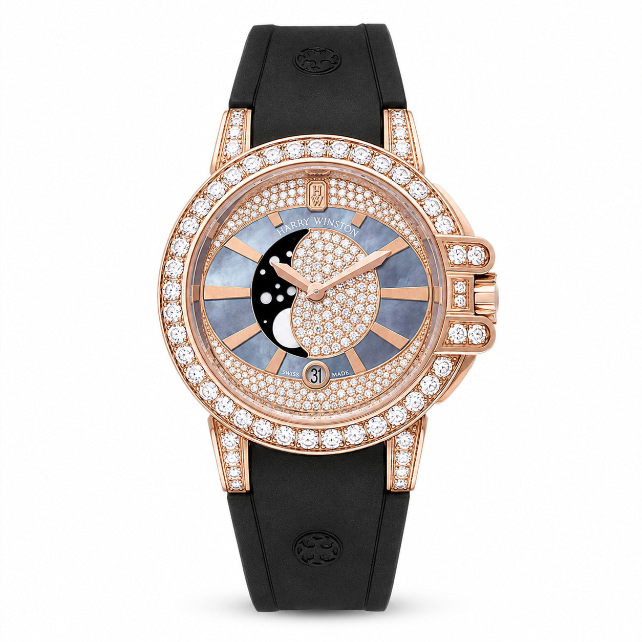 HARRY WINSTON Ocean Lady Moon Phase