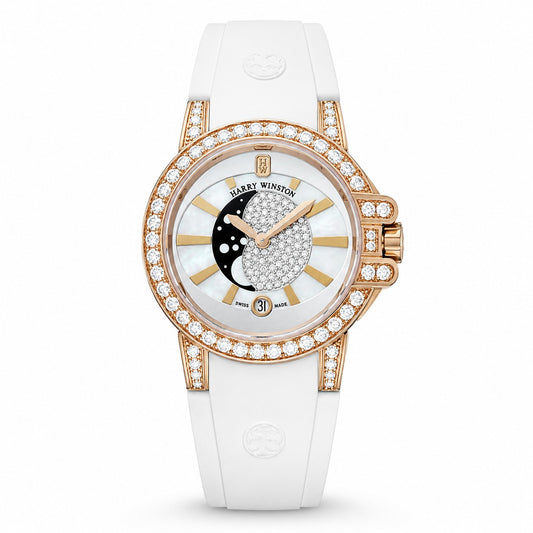 HARRY WINSTON Ocean Lady Moon Phase 36mm