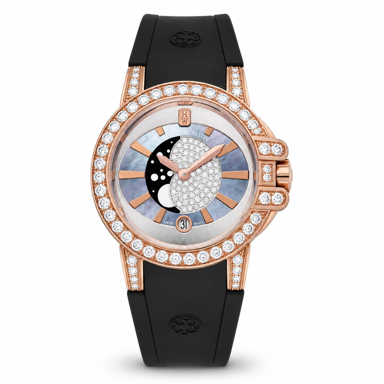 HARRY WINSTON Ocean Lady Moon Phase