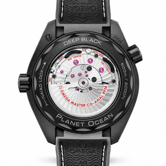 OMEGA Planet Ocean 600M Worldtimer Black Ceramic 21592462201007 Caseback