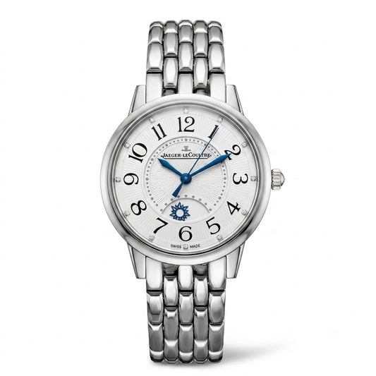 JAEGER-LECOULTRE Rendez-Vous Classic Q3448110 Silver watch with a white face