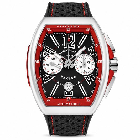 FRANCK MULLER Vanguard Racing Chronograph, Motorsport-inspired dial