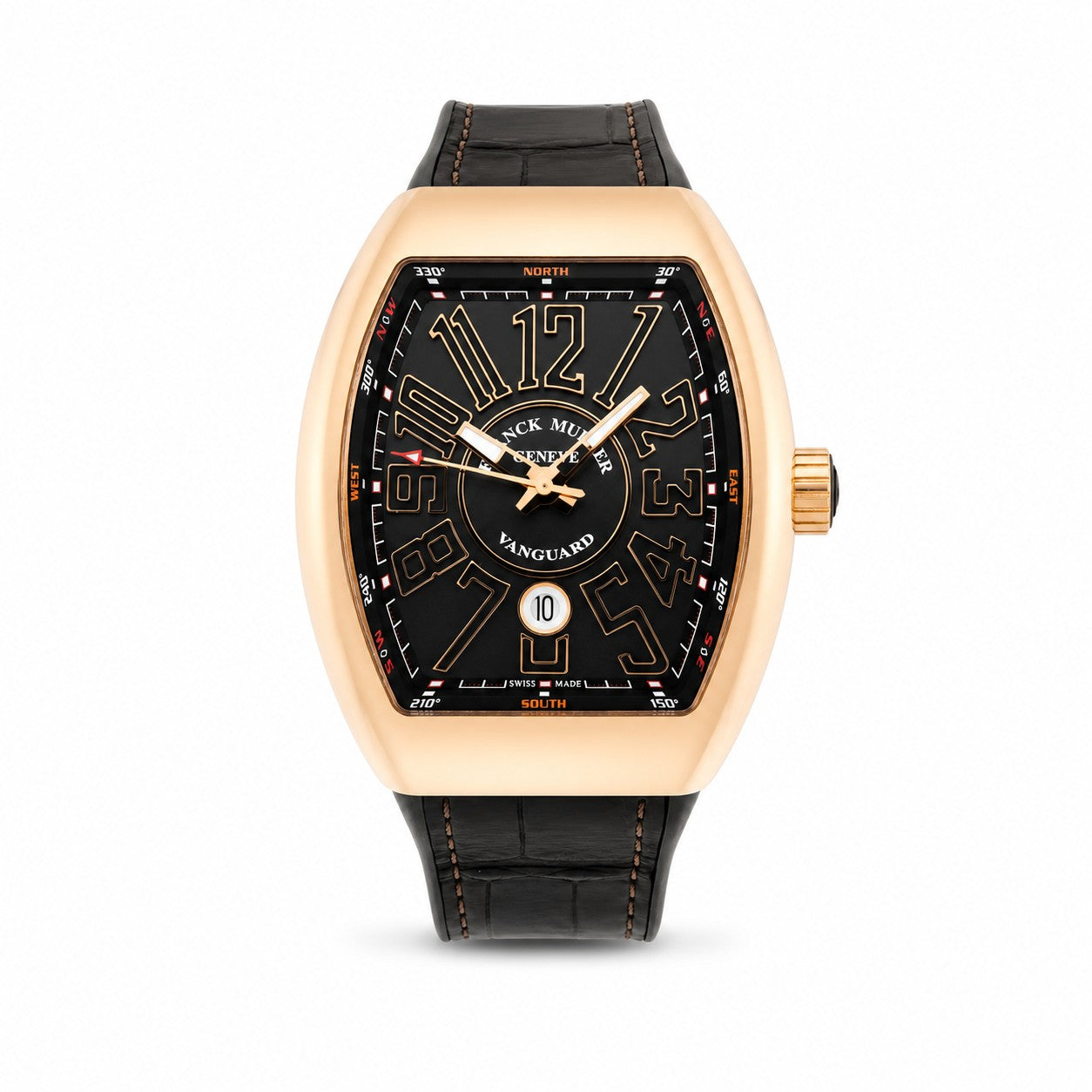 FRANCK MULLER Vanguard, 18k Rose Gold, Black dial